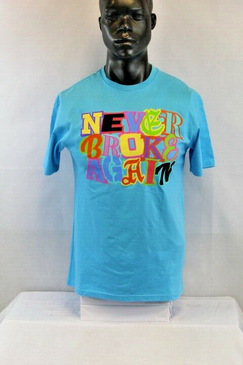 T-SHIRT TEAL BLUE/MULTICOLOR 205250 